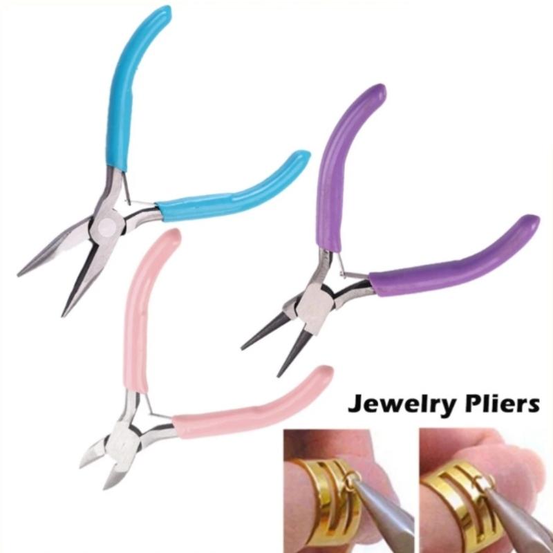 【L】1/3PCS Jewelry Making Plier - огляд і ціна Jewelry Making Needle Nose Pliers