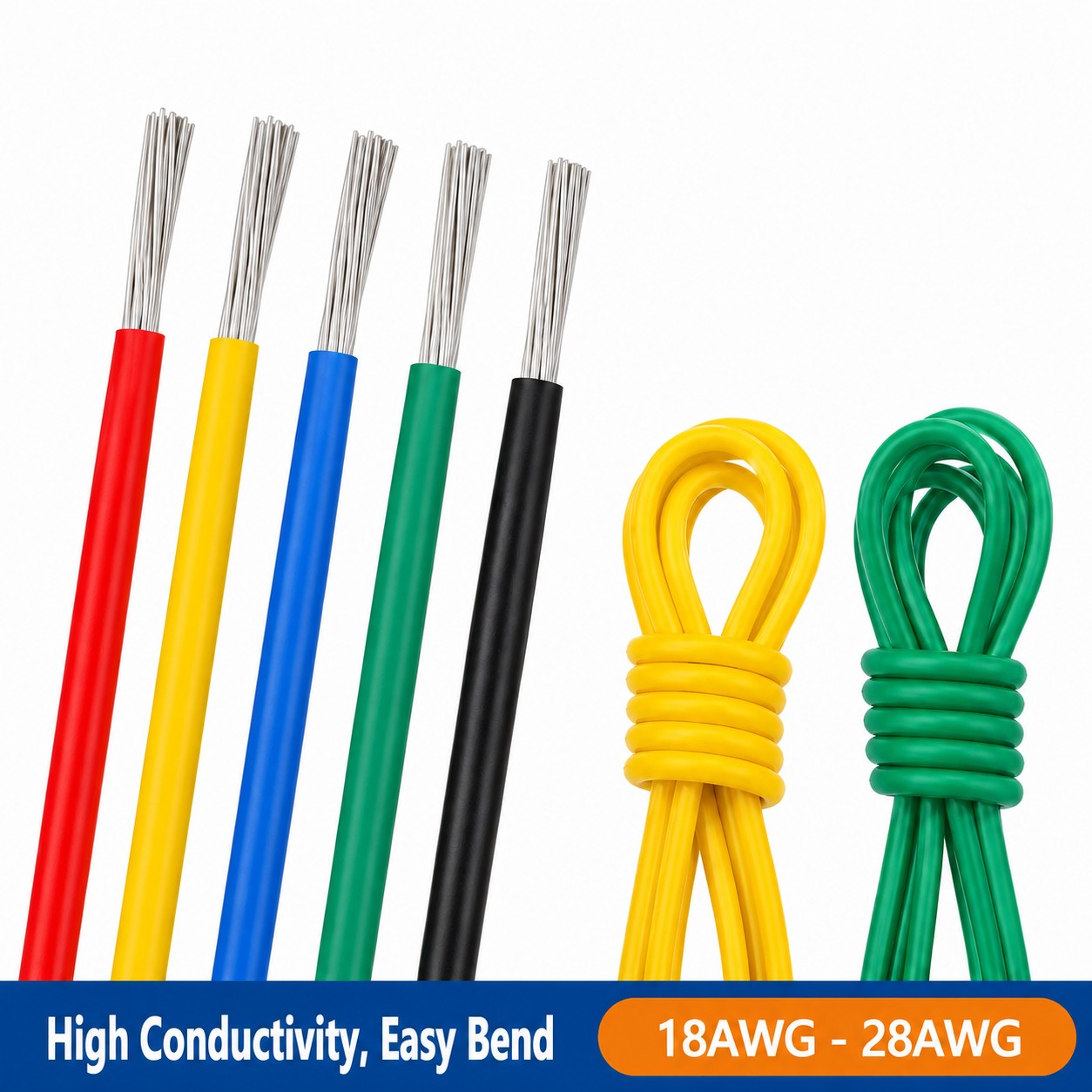 1/5m Multi-Stranded Electric W - огляд і ціна Wire 22 Gauge Copper
