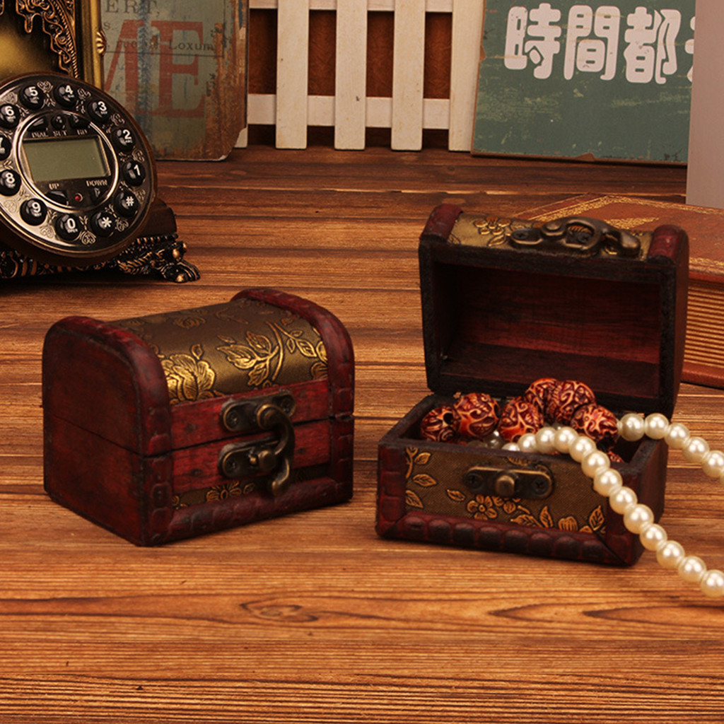 Chinese Style Vintage Wooden J - огляд і ціна Jewelry Making Box