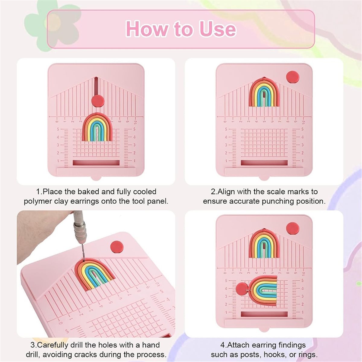 12 PCS Polymer Clay Earring Dr - огляд і ціна Jewelry Making Guide