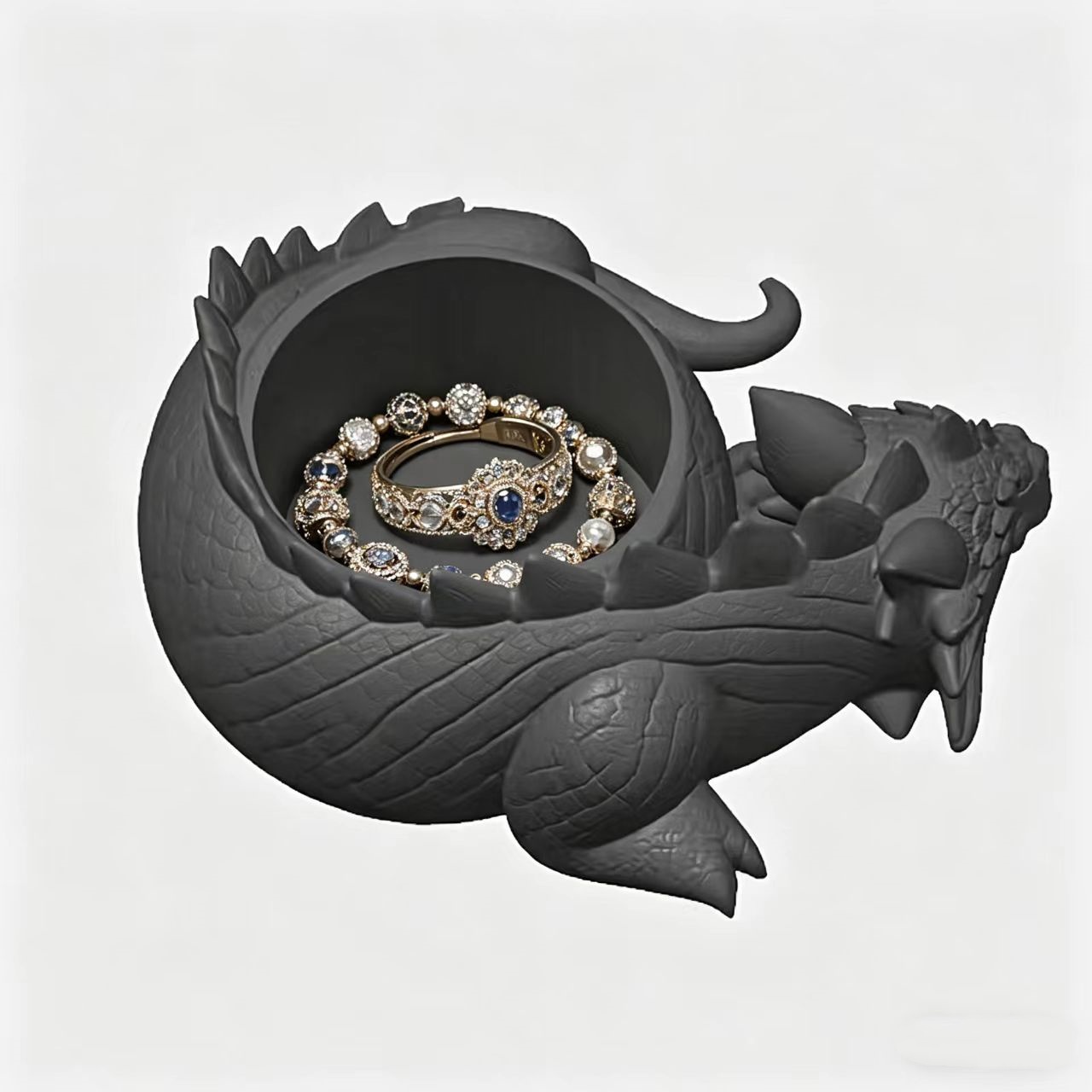 Dragon shaped protective jewel - огляд і ціна Jewelry Making Desk