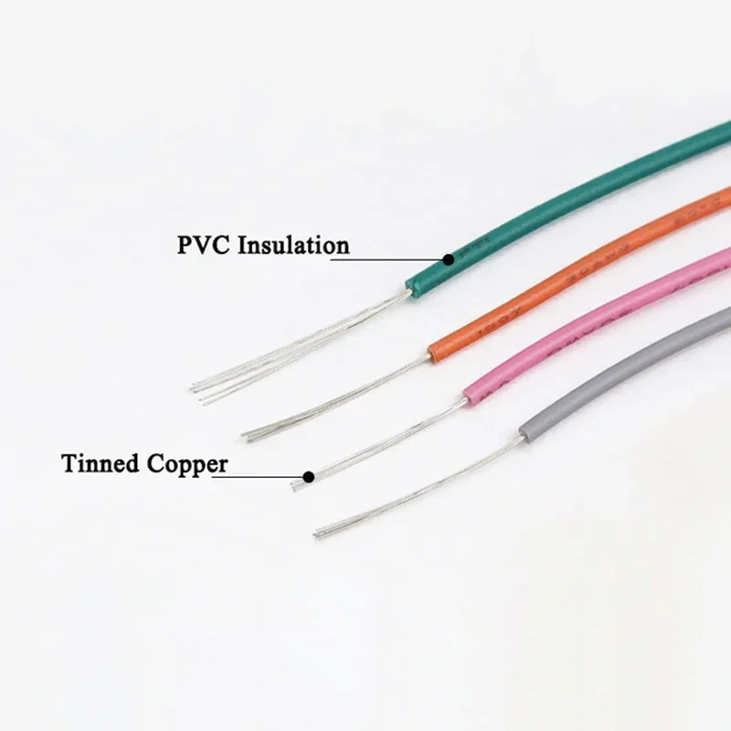 （5 Colors Mix Kit）UL1007 Wire  - огляд і ціна Wire 22 Gauge Copper
