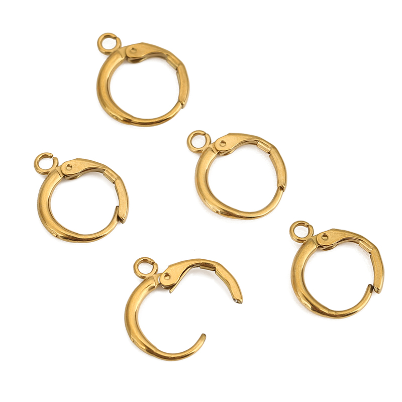 10pcs 12mm Hypoallergenic Earr - огляд і ціна Jewelry Making Earrings