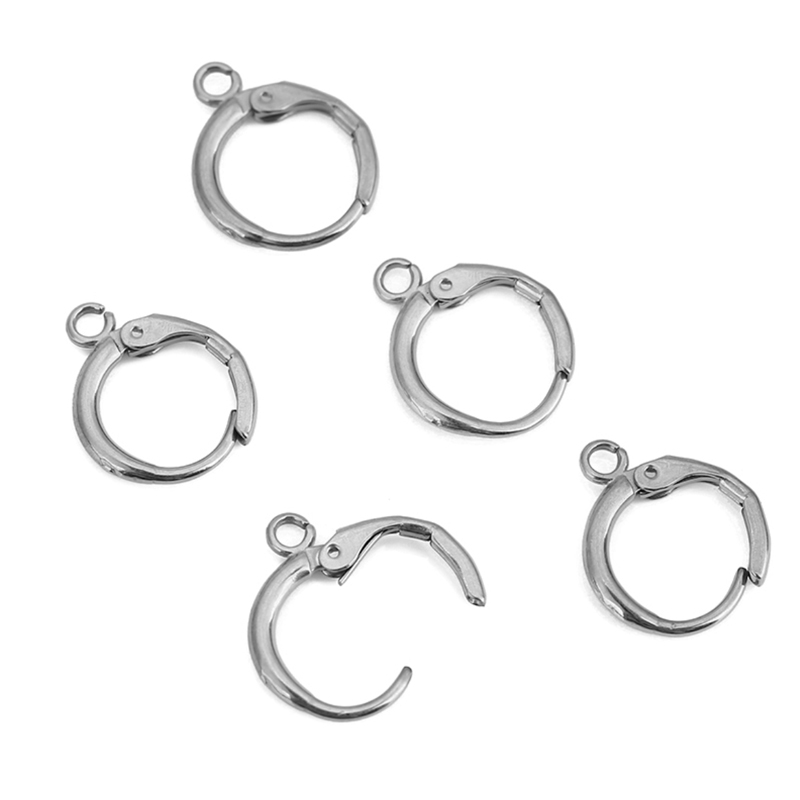 10pcs 12mm Hypoallergenic Earr - огляд і ціна Jewelry Making Earrings