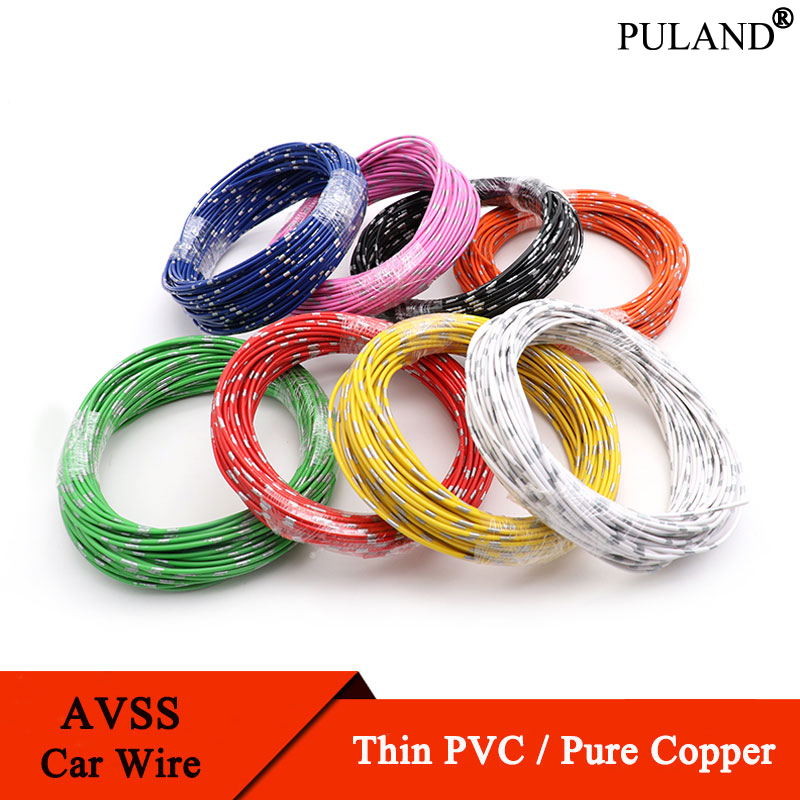 5~50m AVSS Automotive Wires Pu - огляд і ціна Wire 22 Gauge Copper