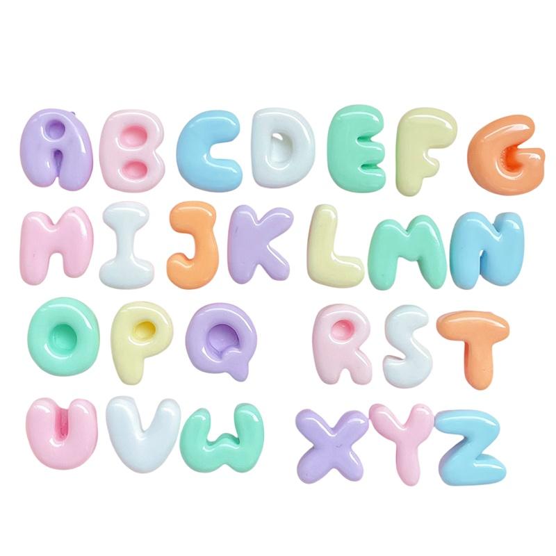 Resin Alphabet Letter Charms 2 - огляд і ціна Jewelry Making Classes
