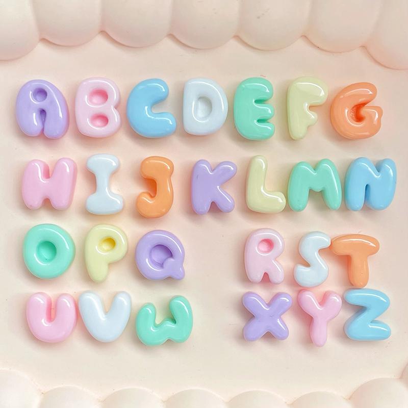 Resin Alphabet Letter Charms 2 - огляд і ціна Jewelry Making Classes