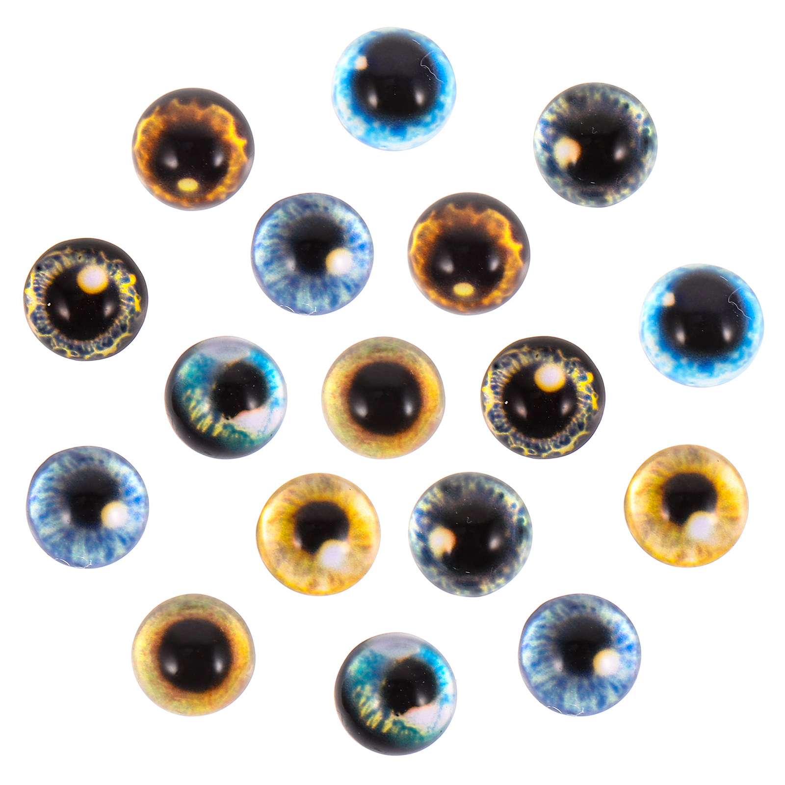 40Pcs Vibrant Lifelike Glass E - огляд і ціна Jewelry Making Classes