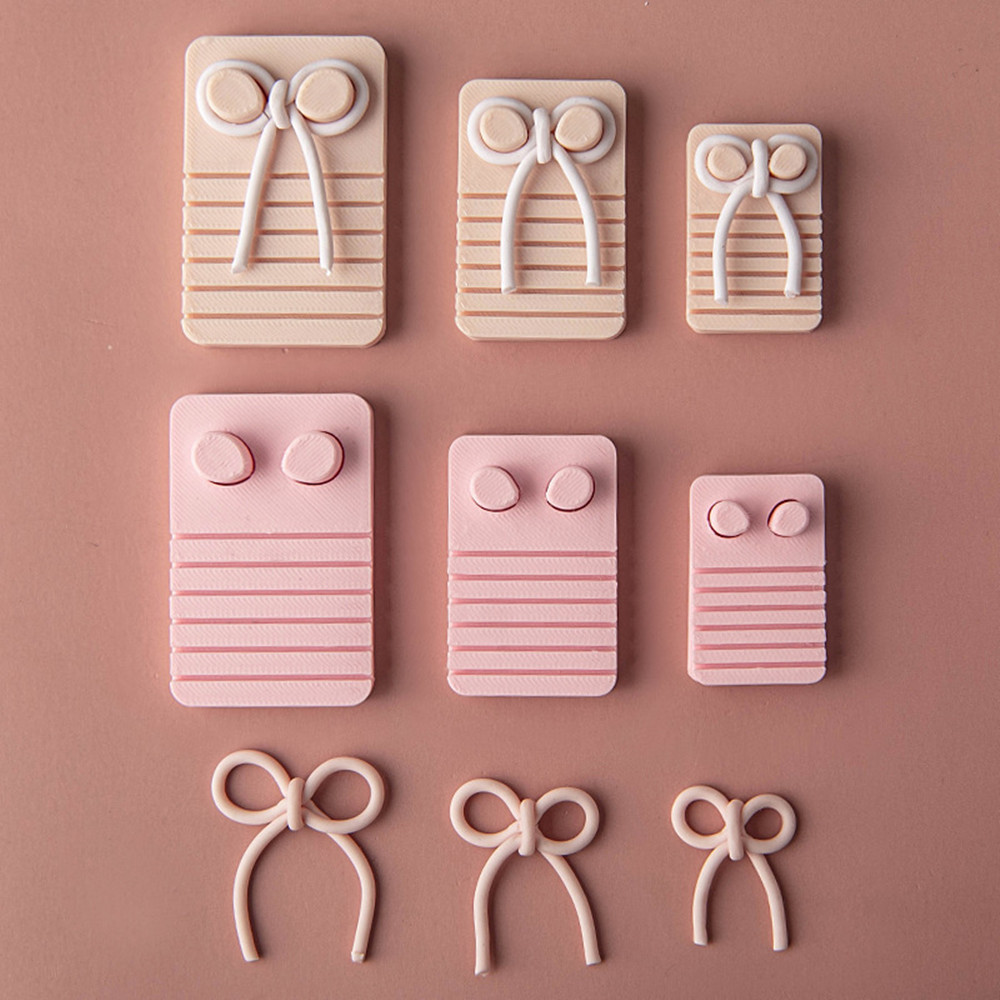 Polymer Clay Bow Mold Earrings - огляд і ціна Jewelry Making Guide