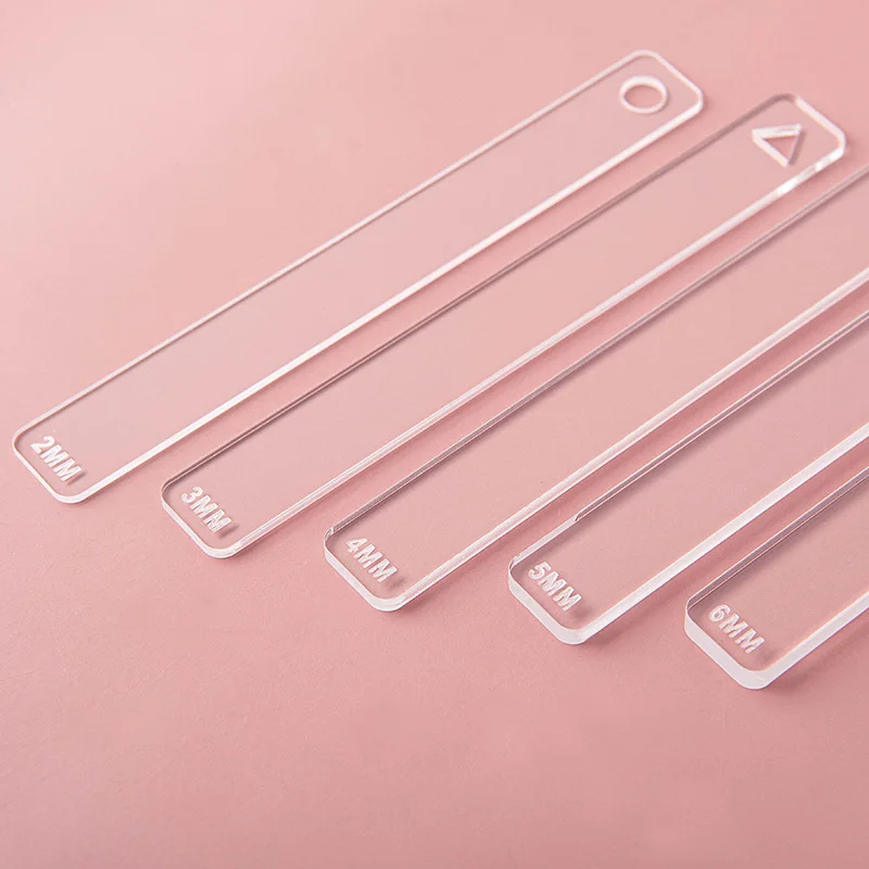 10pcs Clay Ruler Acrylic Soft  - огляд і ціна Jewelry Making Guide
