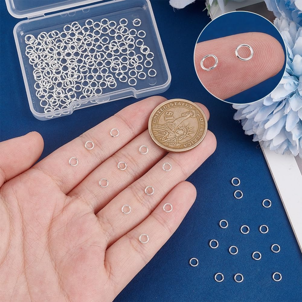 200pcs 925 Sterling Silver Pla - огляд і ціна Jewelry Making Silver