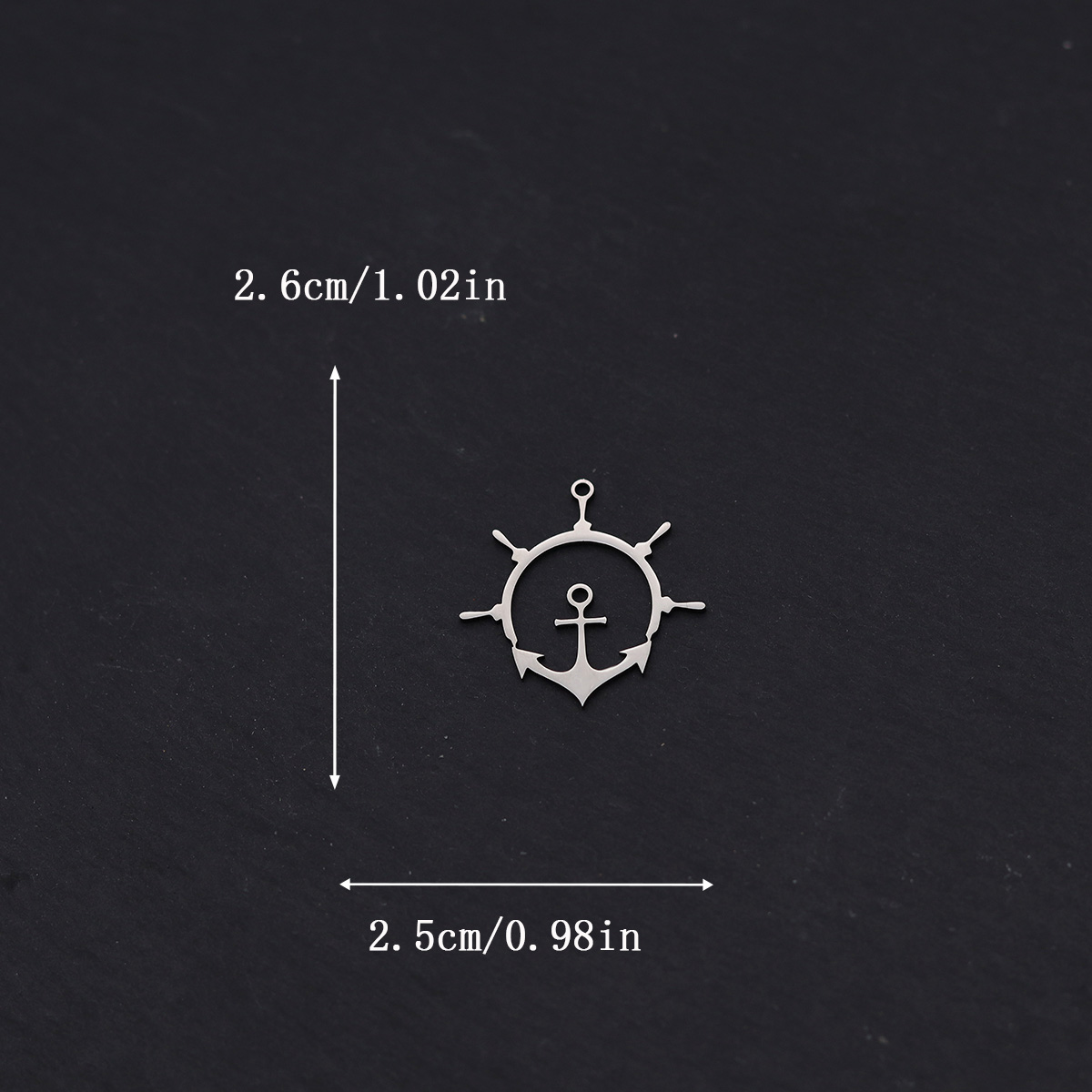 3pcs Compass Anchor Cross Stai - огляд і ціна Jewelry Making Guide