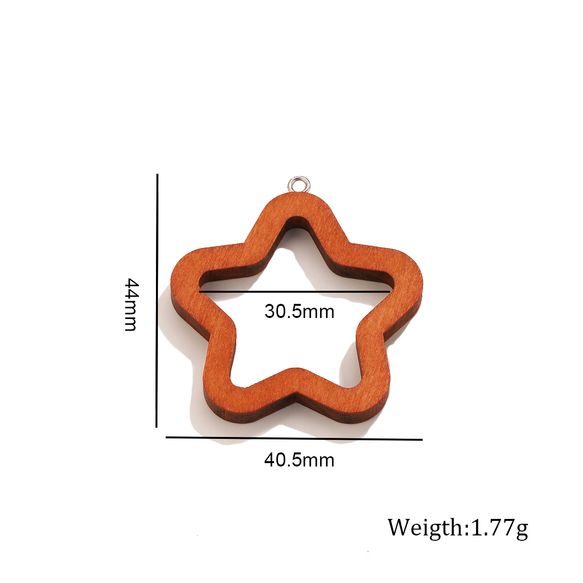 10PCS Triangle Rectangle Wood  - огляд і ціна Pendant Blank Bezel