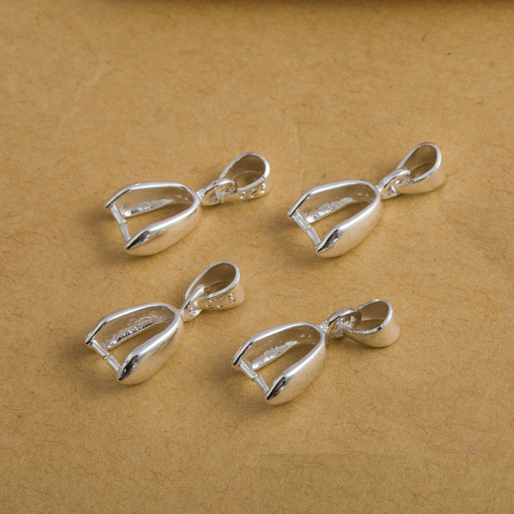 10Pcs 925 Stering Silver Plate - огляд і ціна Jewelry Making Silver