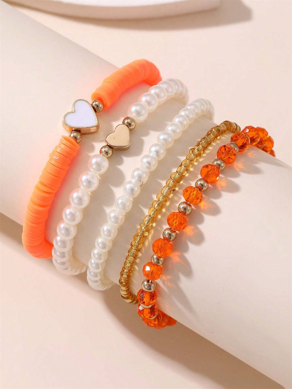 5pcs Pink Heart Kids Bracelets - огляд і ціна Jewelry Making Kits For Girls