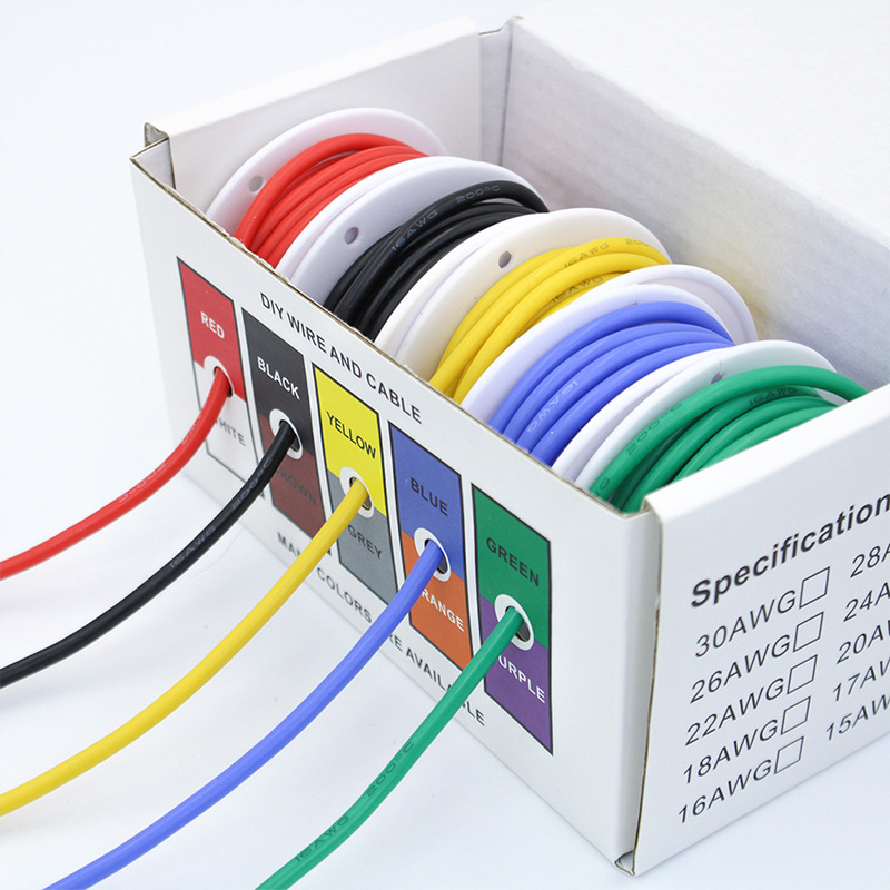 20-24AWG Electric Wire Flexibl - огляд і ціна Wire 22 Gauge Copper