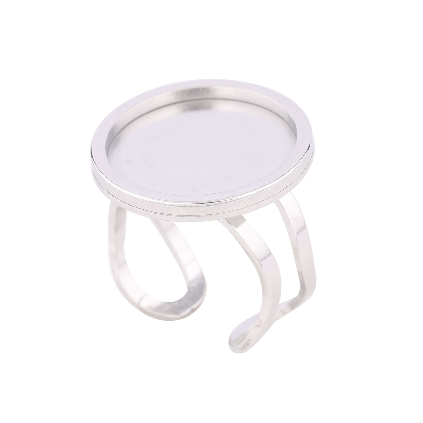 5pcs 18mm Round Cabochon Ring  - огляд і ціна Jewelry Making Ring Tool