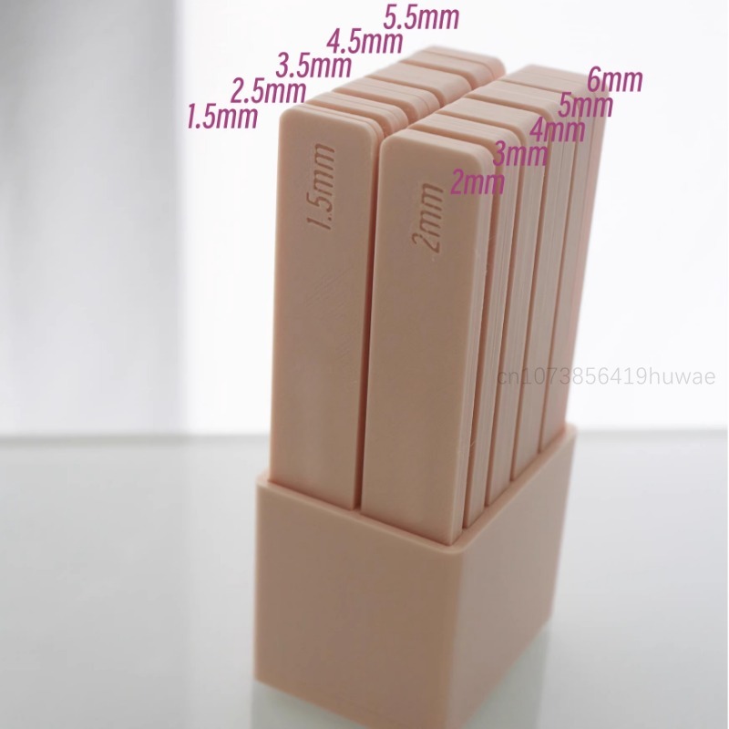 2PCS/set Ruler Thickness Plate - огляд і ціна Jewelry Making Guide