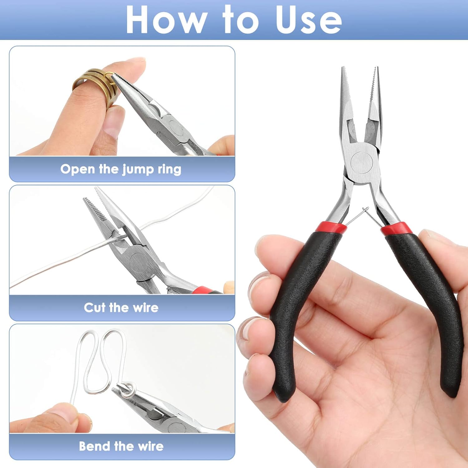 Needle Nose Pliers For Jewelry - огляд і ціна Jewelry Making Needle Nose Pliers
